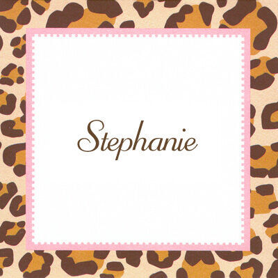 Leopard  Gift Stickers